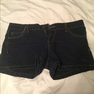Dark blue shorts